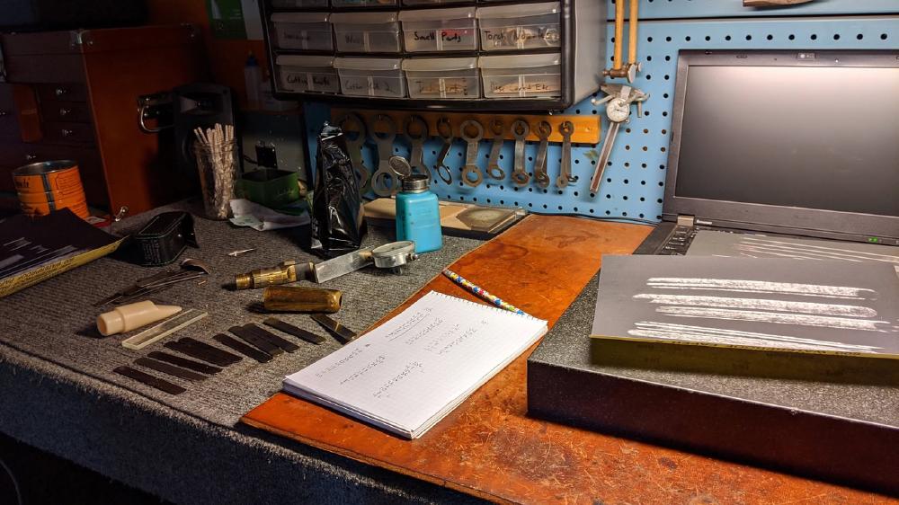 Every once in a while I work on mouthpieces, however I am not great at it.