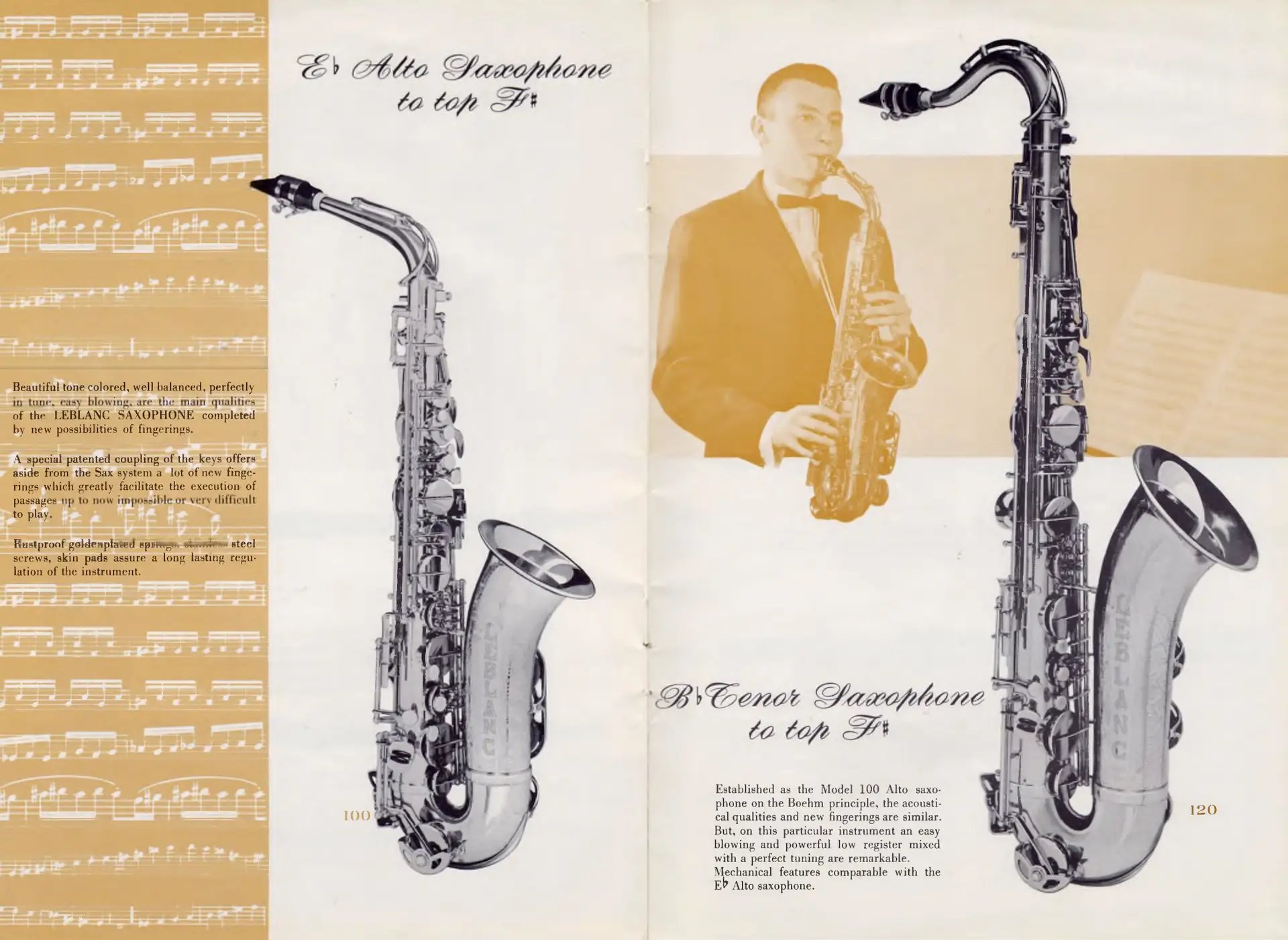 Leblanc advertisement, before 1968.
