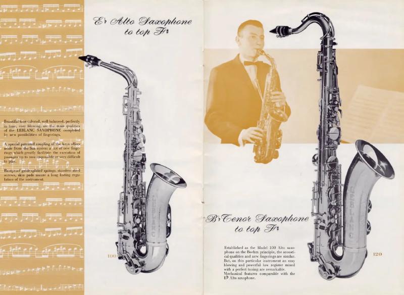 Leblanc advertisement, before 1968.